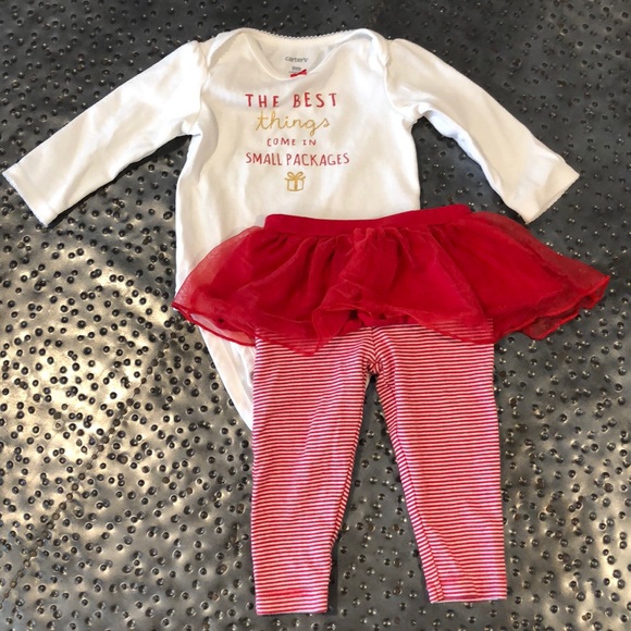 Carters Christmas outfit